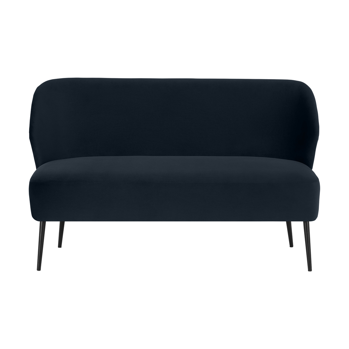 Topeka 2 Seater Sofa, Twilight Blue Velvet – image 1