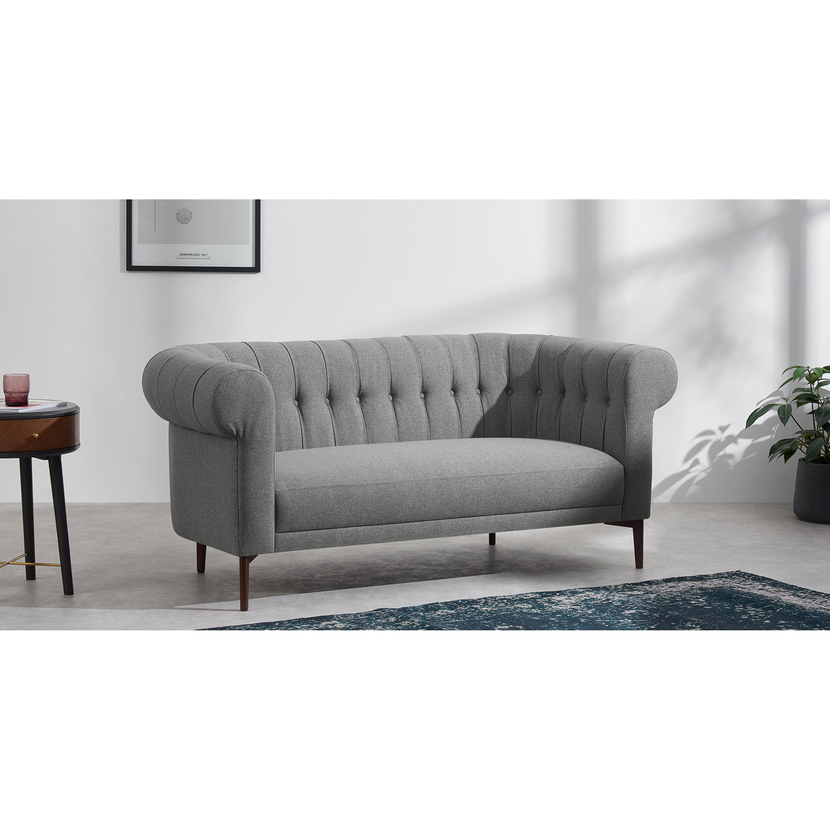 Hammond 2 Seater Sofa, Mountain Grey – image 3