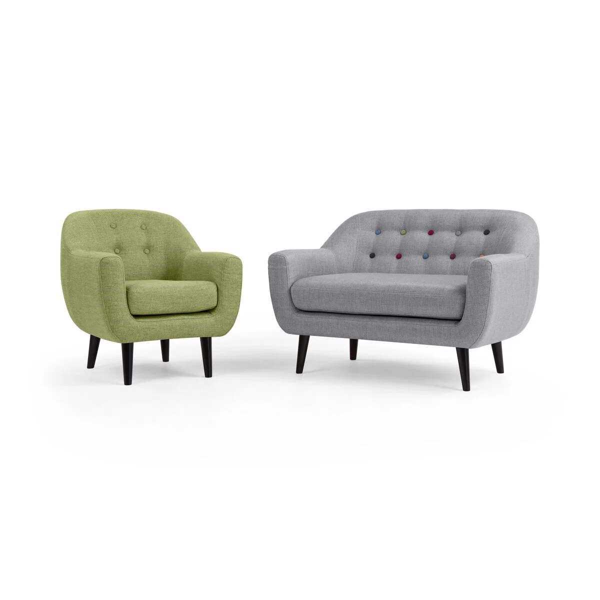 Ritchie 2 Seater Sofa, Pearl Grey – image 6