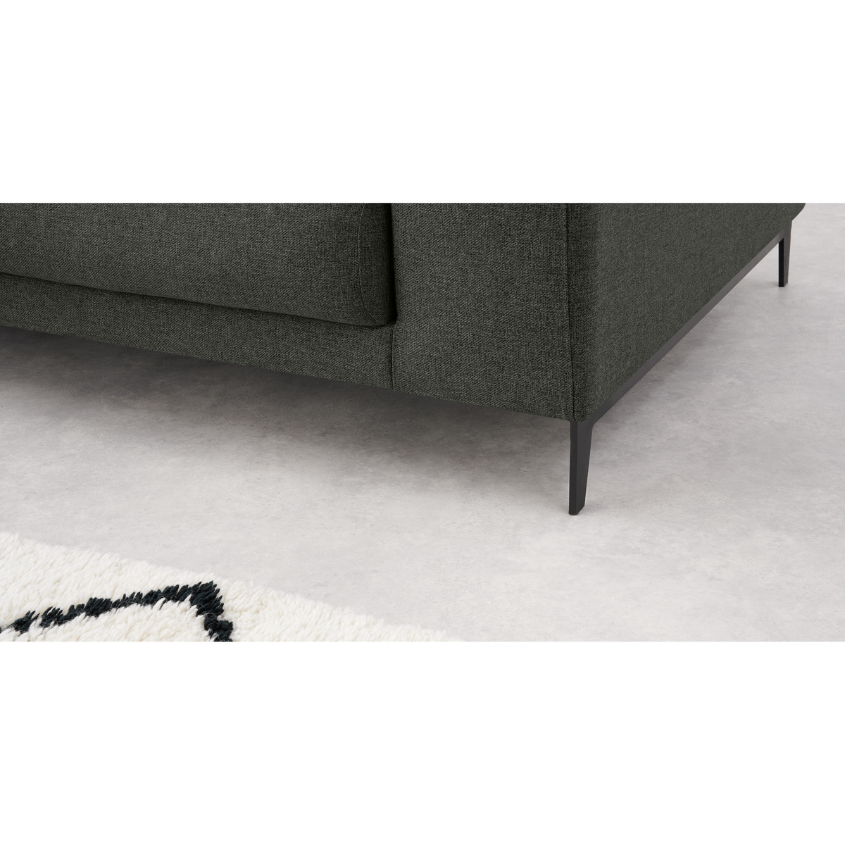 Luciano 3 Seater Sofa, Hudson Grey – image 4