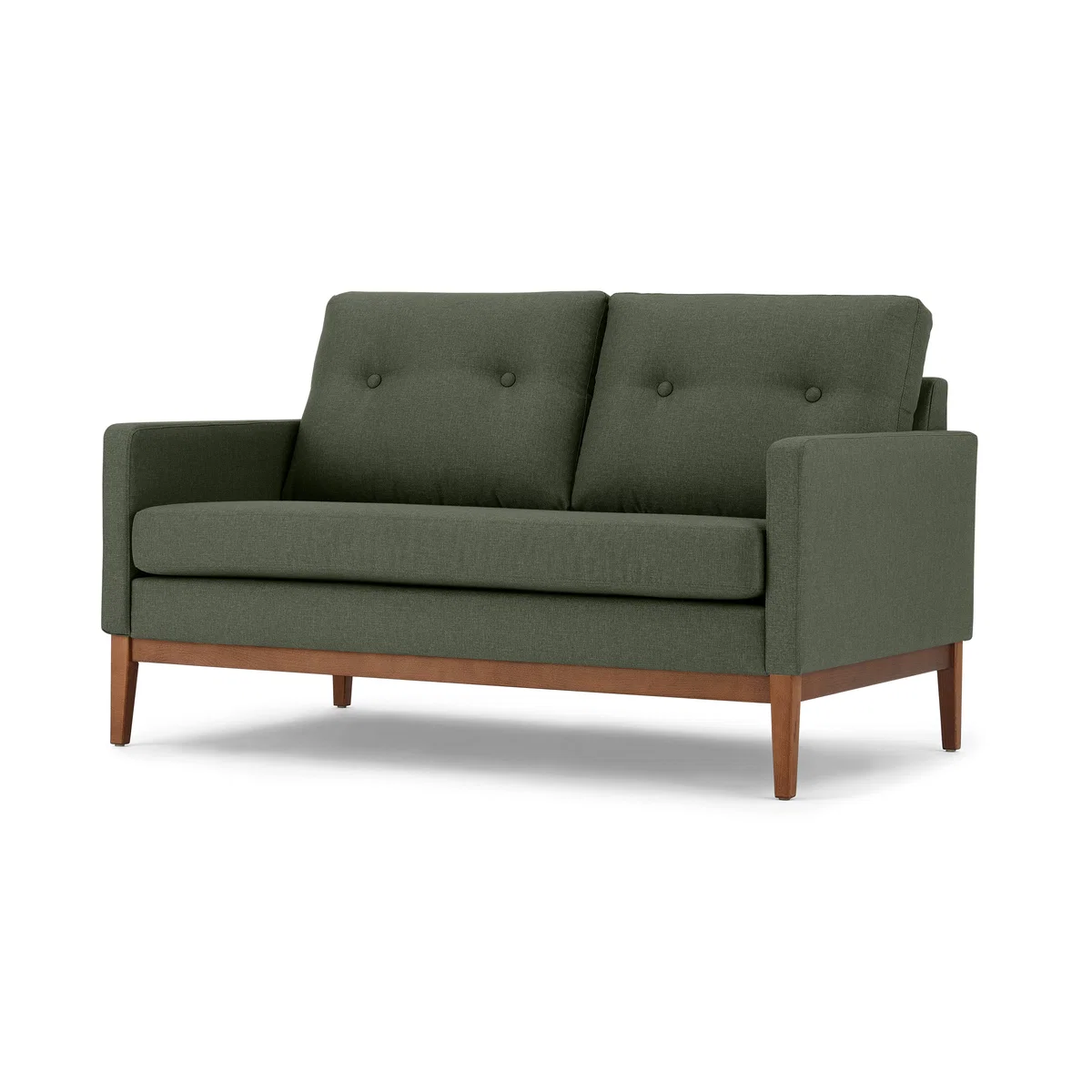 Edison 2 Seater Sofa, Textured Moss – image 2