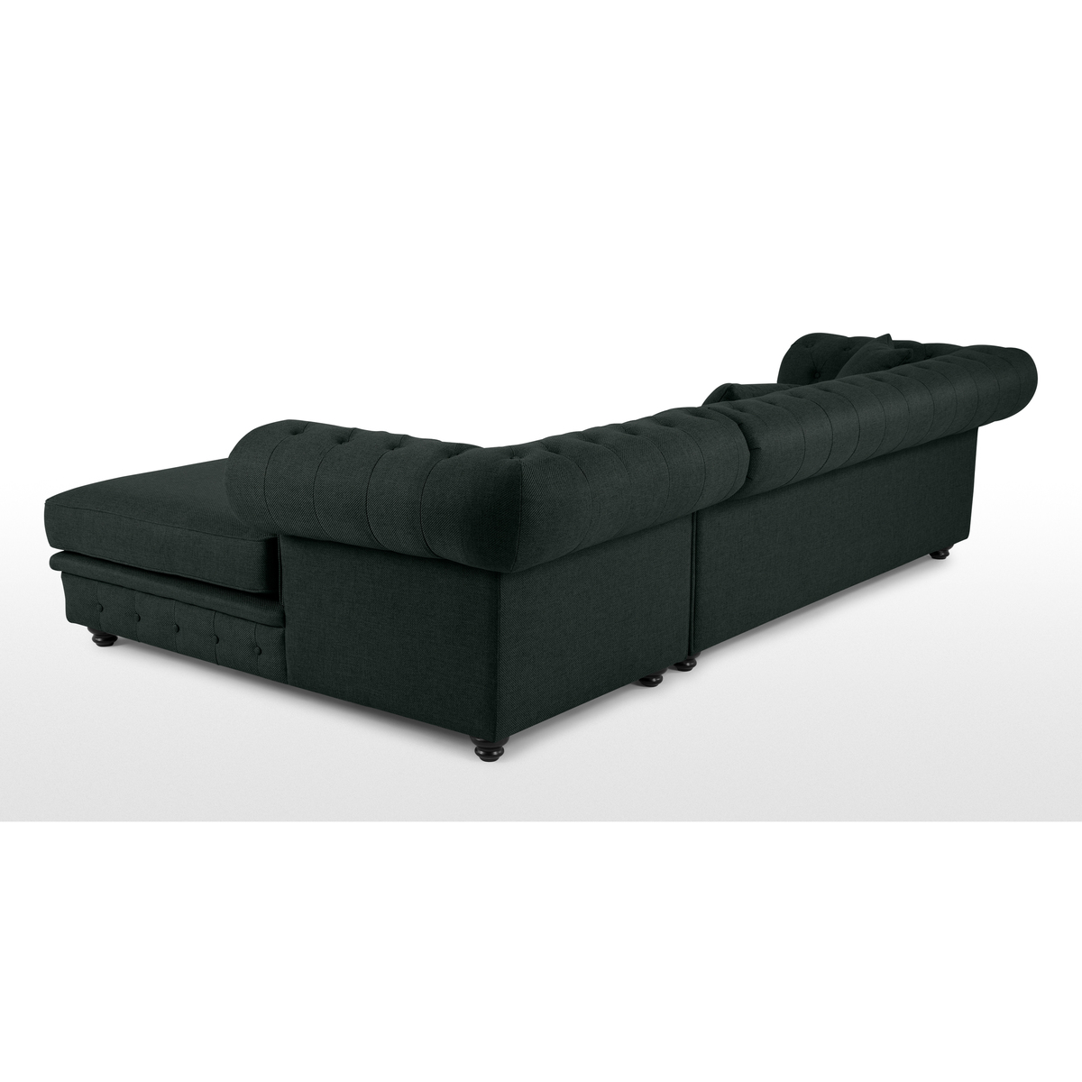 Branagh Right Hand Facing Chaise End  Corner Sofa, Anthracite Grey – image 5