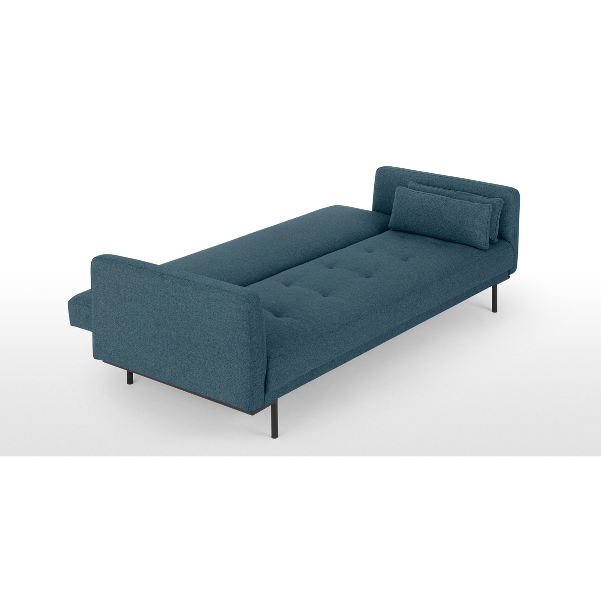 Harlow Click Clack Sofa Bed, Orleans Blue – image 5