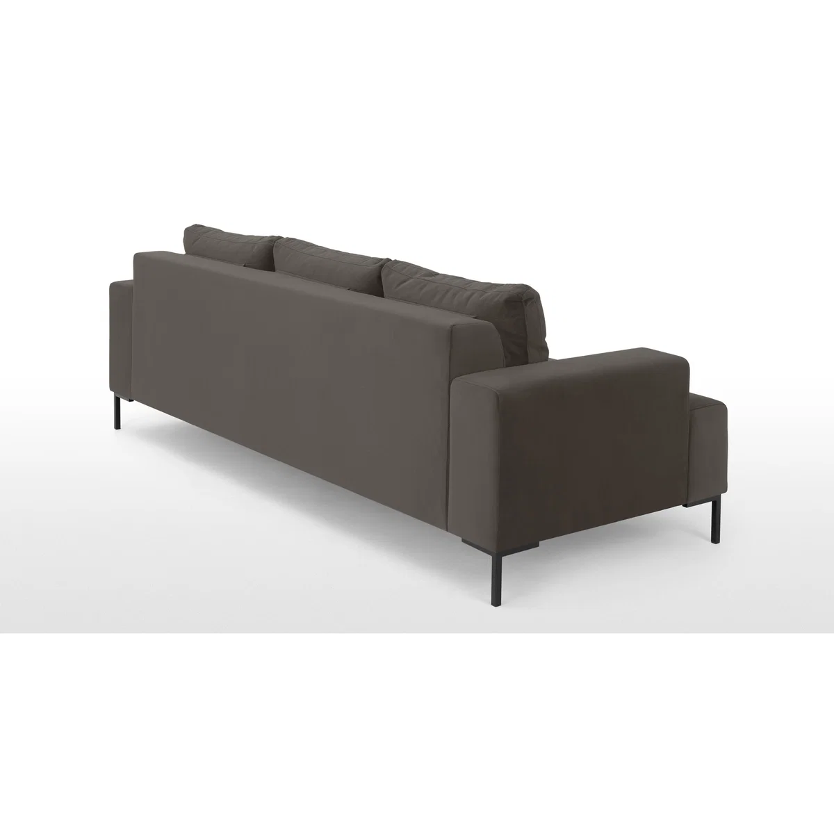 Frederik 3 Seater Sofa, Otter Velvet – image 5