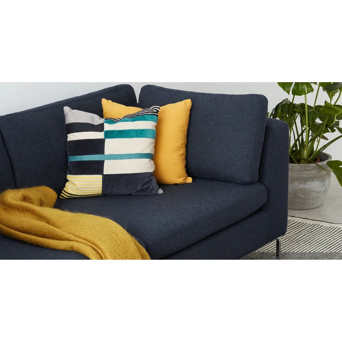 Monterosso 3 Seater Sofa, Storm Blue – image 6