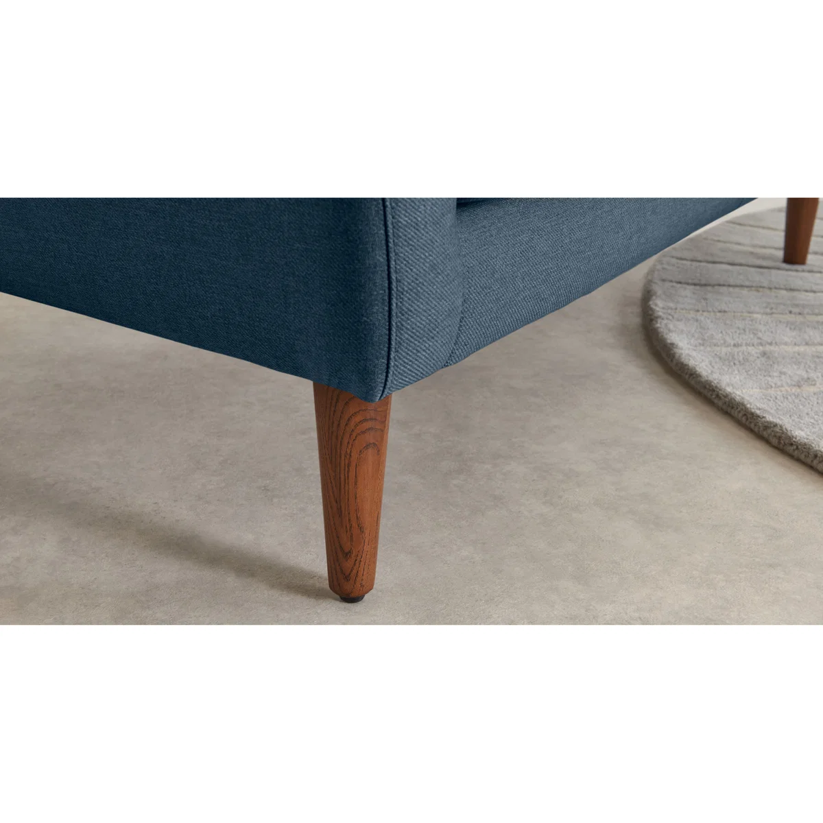 Walker Left Hand Facing Chaise Corner Sofa, Orleans Blue – image 6