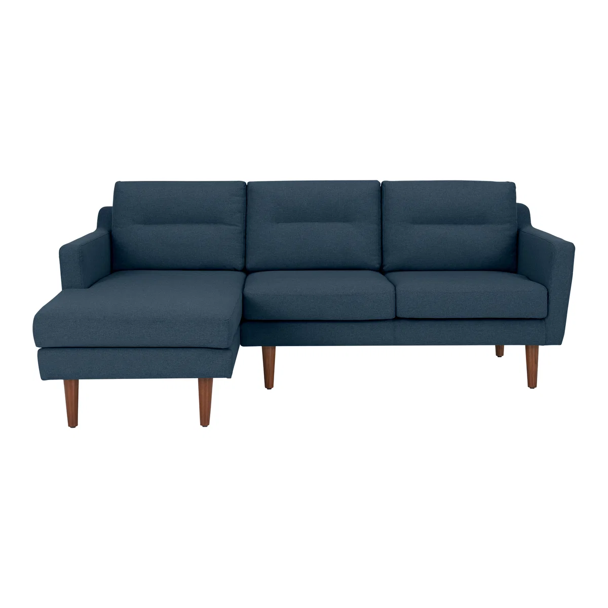 Walker Left Hand Facing Chaise Corner Sofa, Orleans Blue – image 1