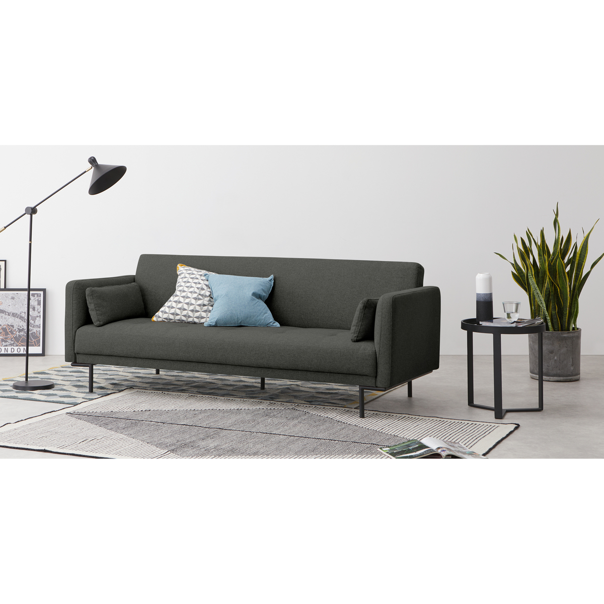 Harlow Sofa Bed, Hudson Grey – image 3