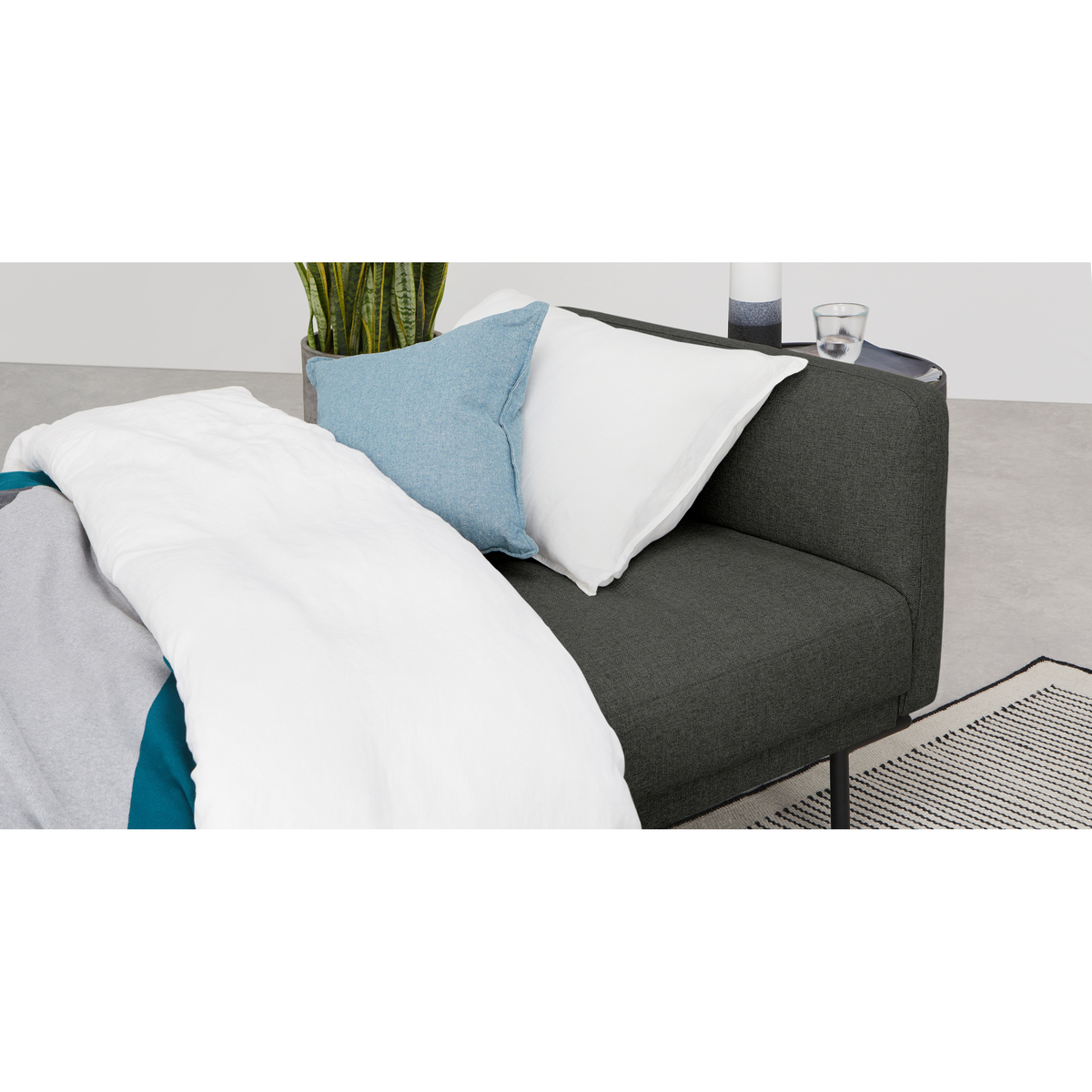 Harlow Sofa Bed, Hudson Grey – image 6