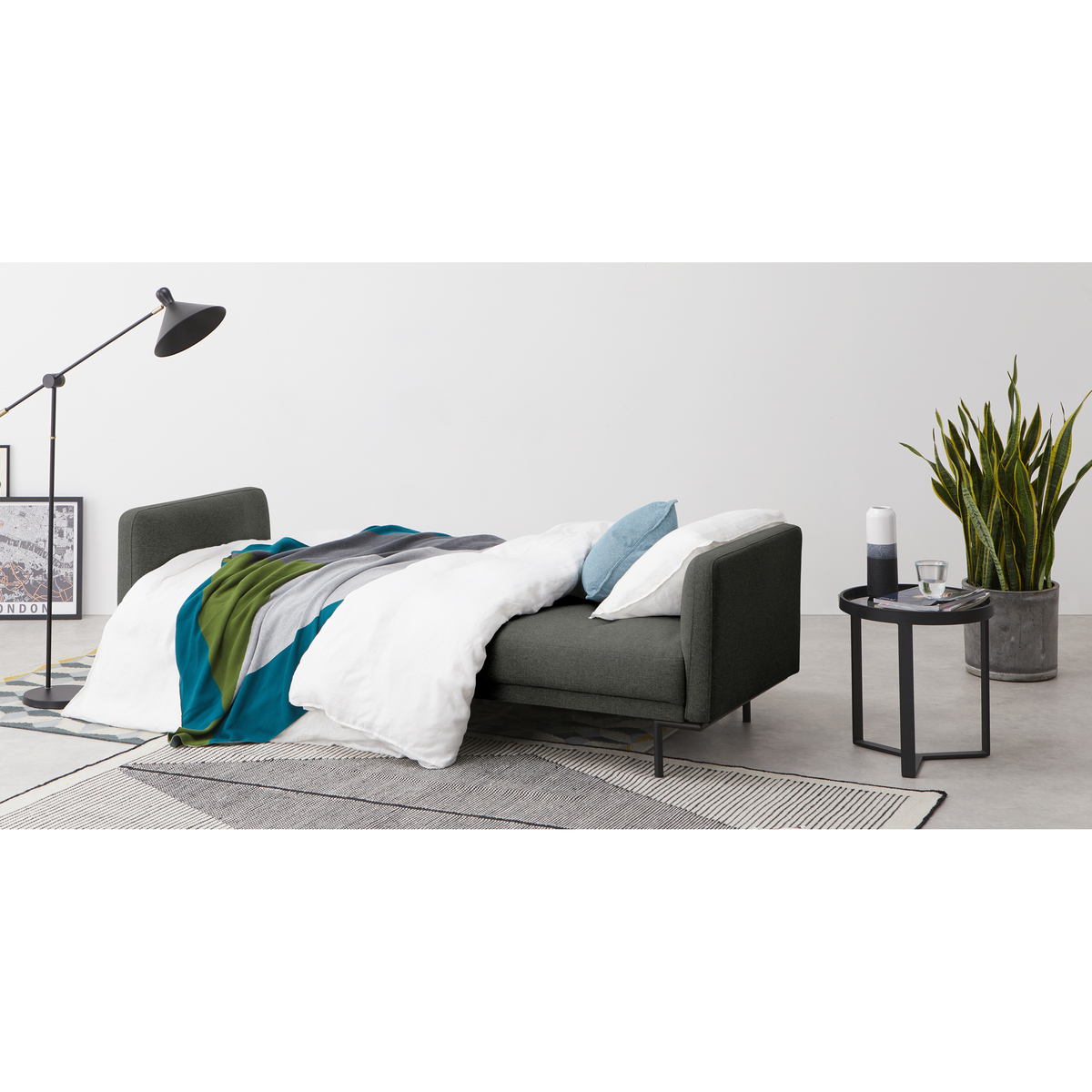 Harlow Sofa Bed, Hudson Grey – image 7