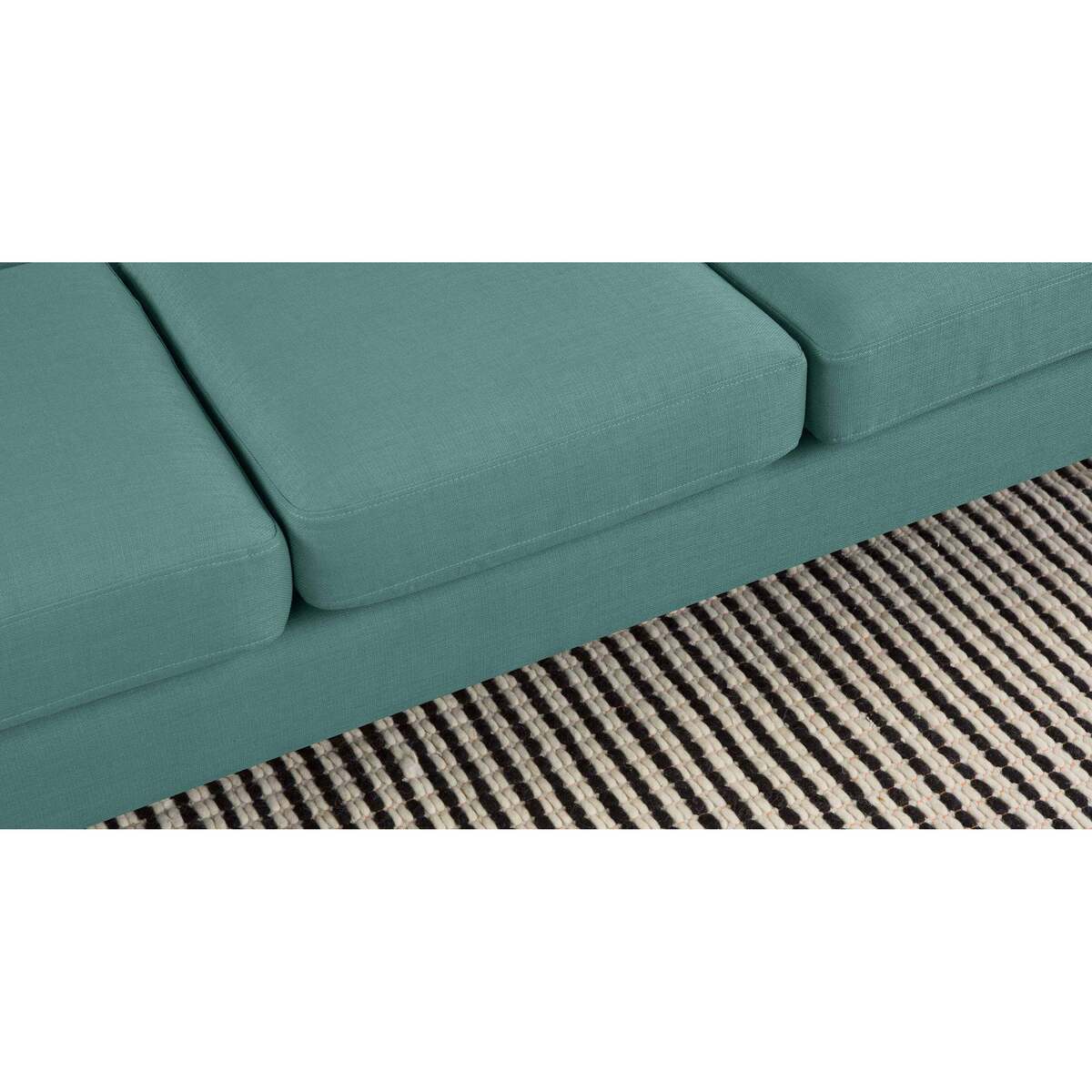 Tubby 3 Seater Sofa, Soft Teal – image 6