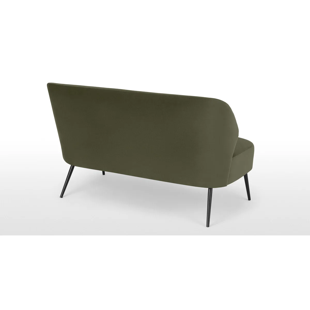 Topeka 2 Seater Sofa, Sycamore Green Velvet – image 5