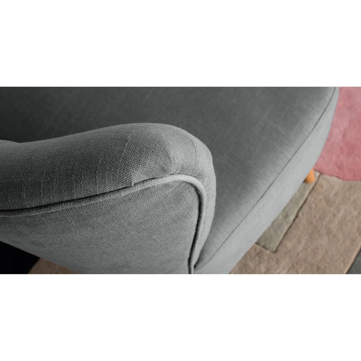 Charley 2 Seater Sofa, Graphite Grey – image 4