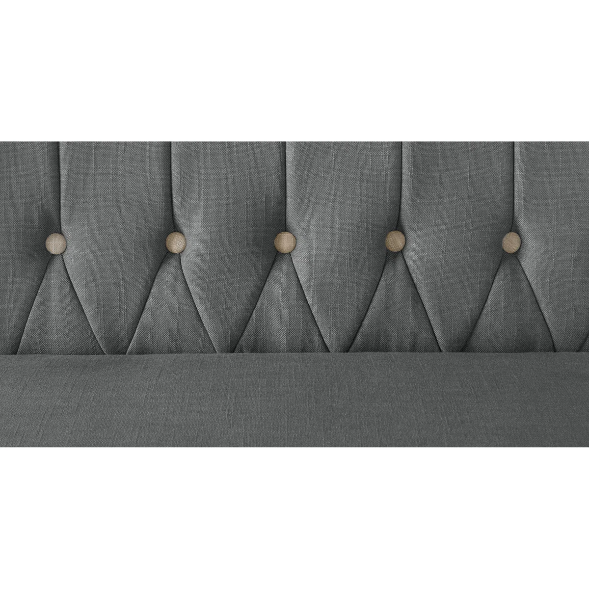 Charley 2 Seater Sofa, Graphite Grey – image 7