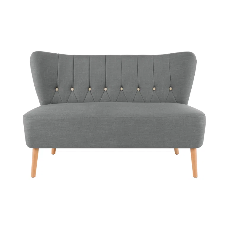 Charley 2 Seater Sofa, Graphite Grey – image 1