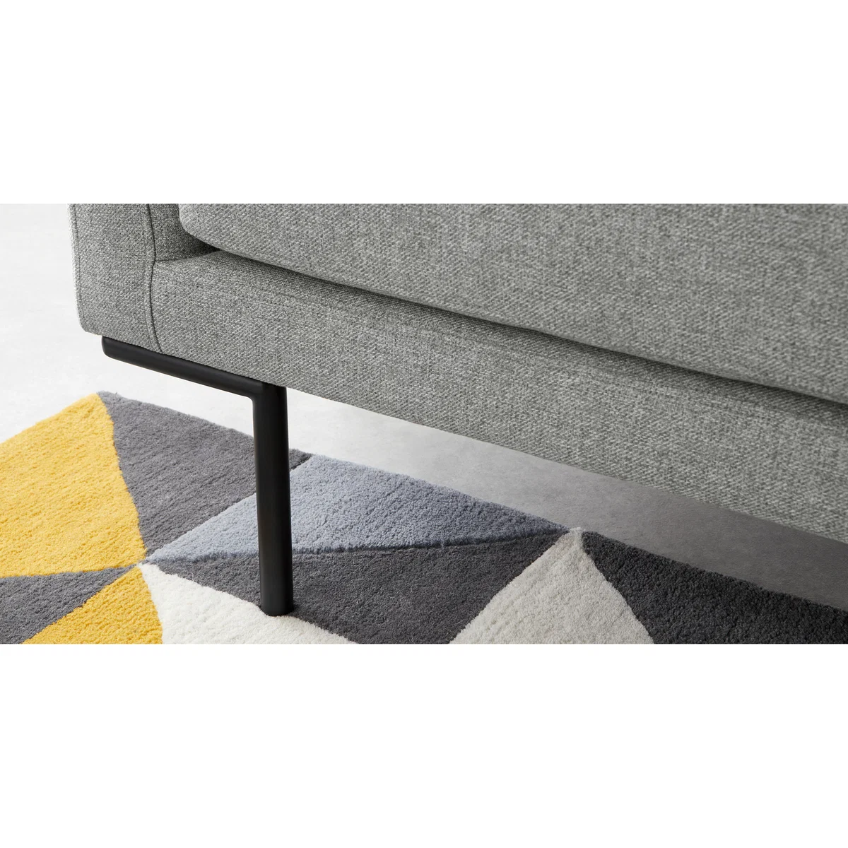 Harlow Large 2 Seater Sofa, Mountain Grey – image 4