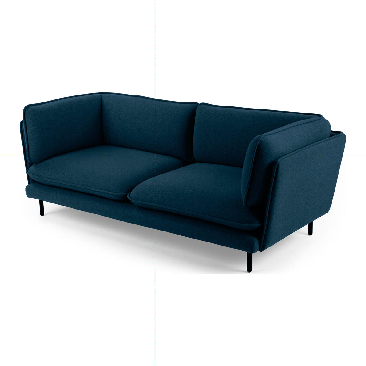 Wes 3 Seater Sofa, Elite Teal – image 1