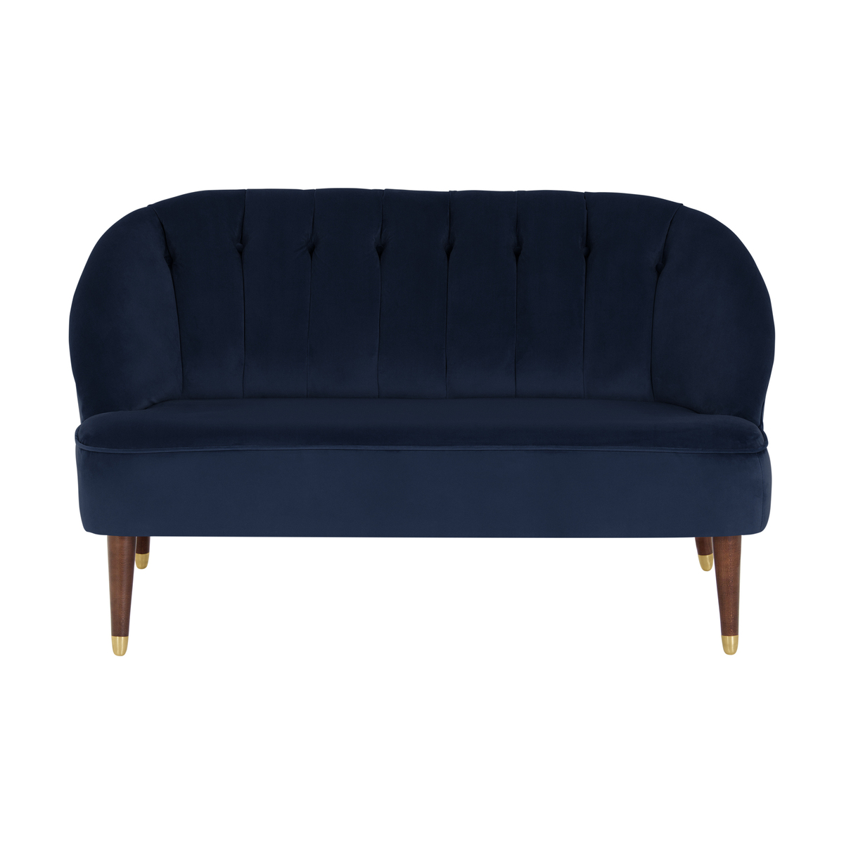 Margot 2 Seat sofa, Imperial Blue Velvet – image 1