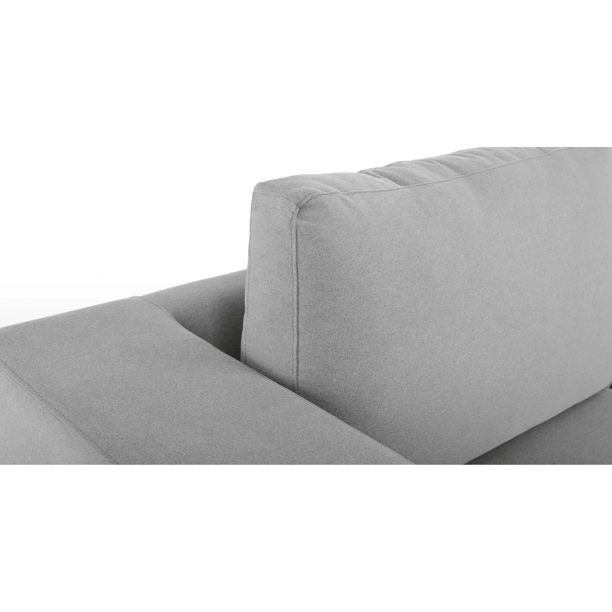 Mortimer 4 Seater Modular Sofa, Chalk Grey Cotton – image 6