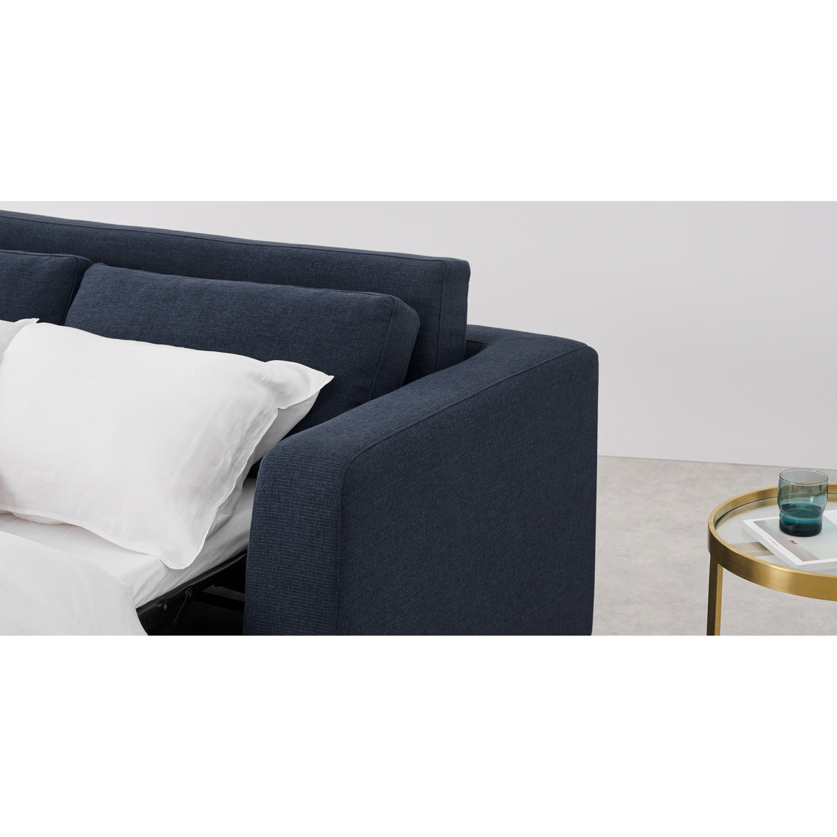 Mogen 3 Seat Sofa Bed, Storm Blue – image 9