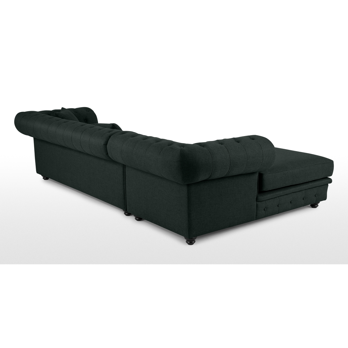 Branagh Left Hand Facing Chaise End Corner Sofa, Anthracite Grey – image 5