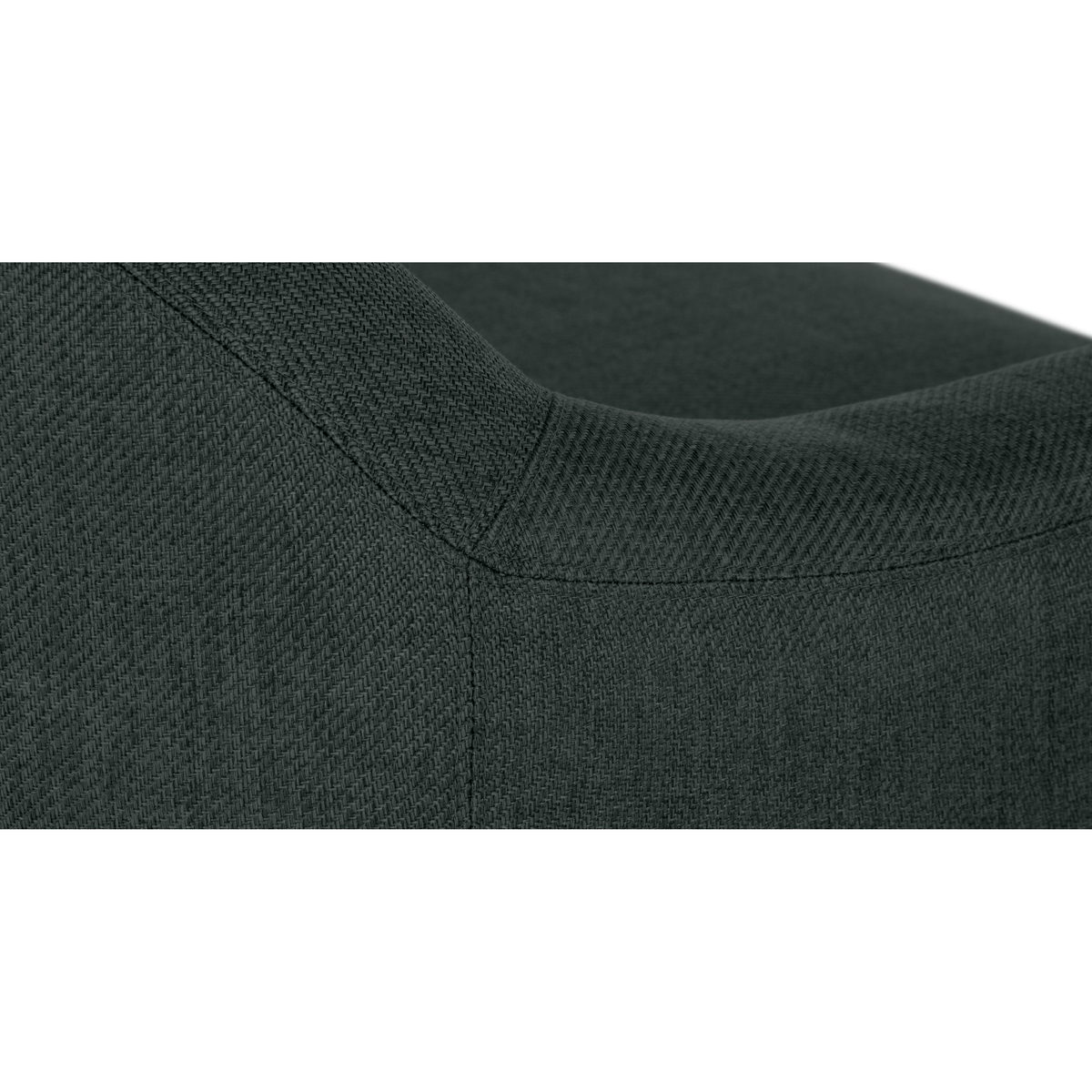Ritchie 3 Seater Sofa, Anthracite Grey with Rainbow Buttons – image 7