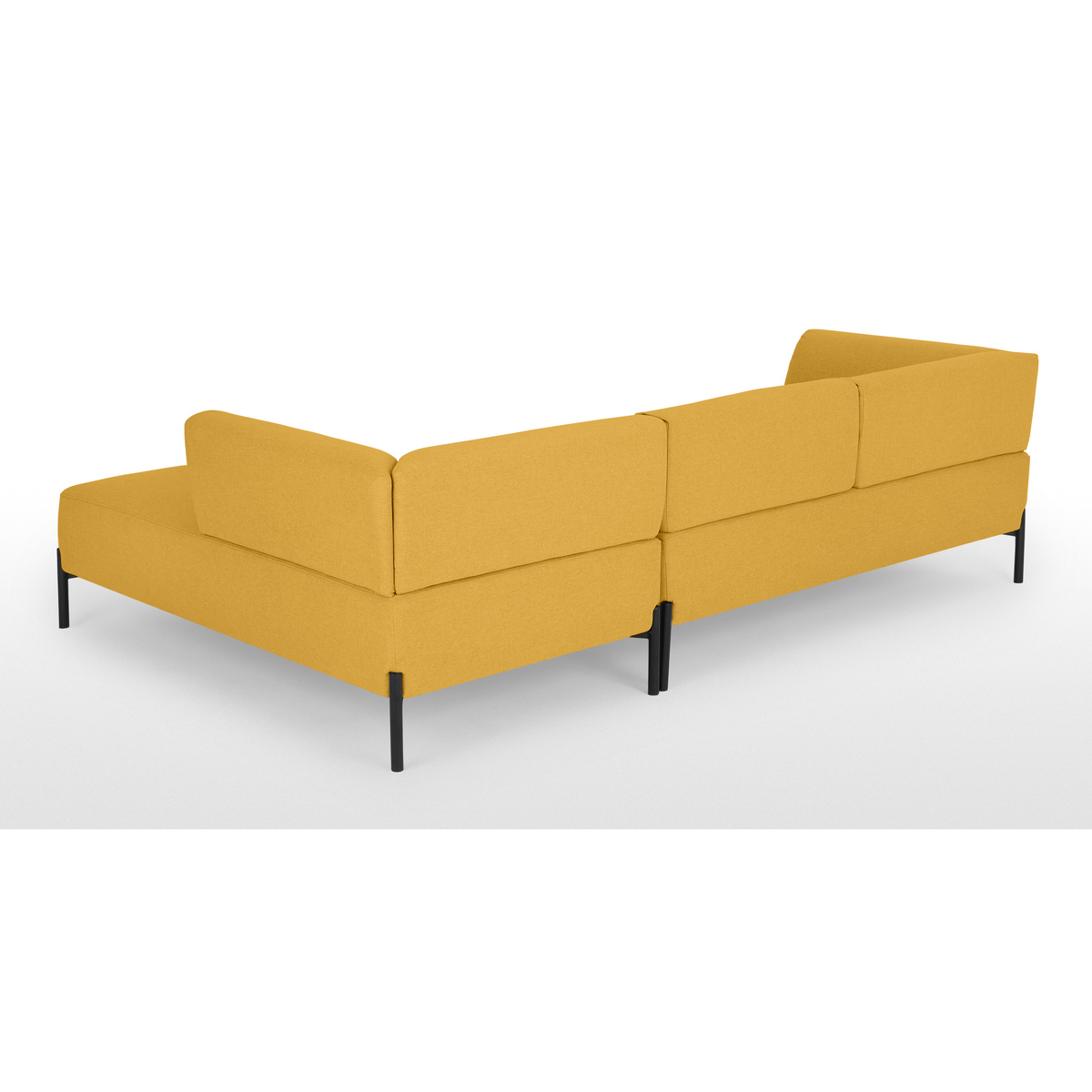 Kiva Right Hand Facing Chaise End Corner Sofa, Yolk Yellow – image 4