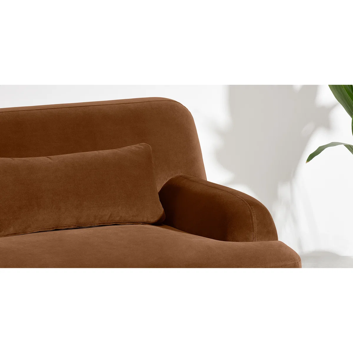 Giselle 3 Seater Sofa, Cinnamon Velvet – image 6