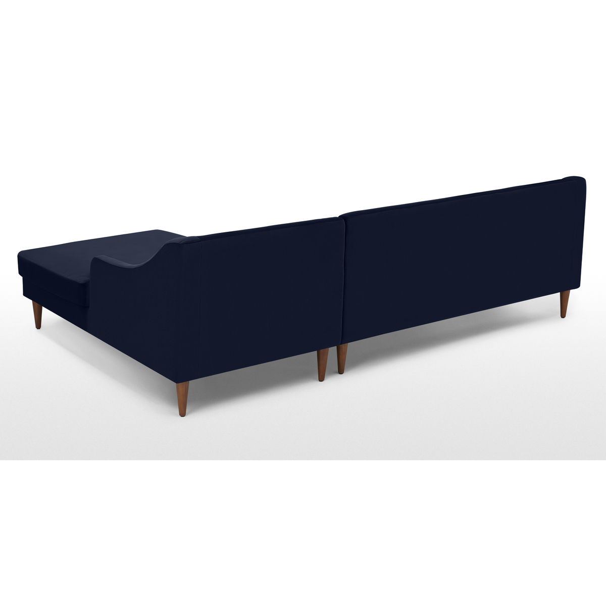 Herton Right Hand Facing Chaise End Sofa, Ink Blue Velvet – image 5