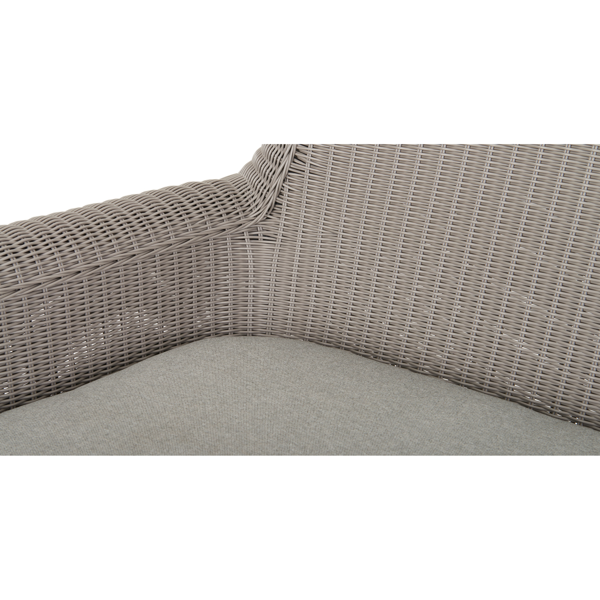 Jonah Garden 2 Seater Sofa, Light Grey – image 4