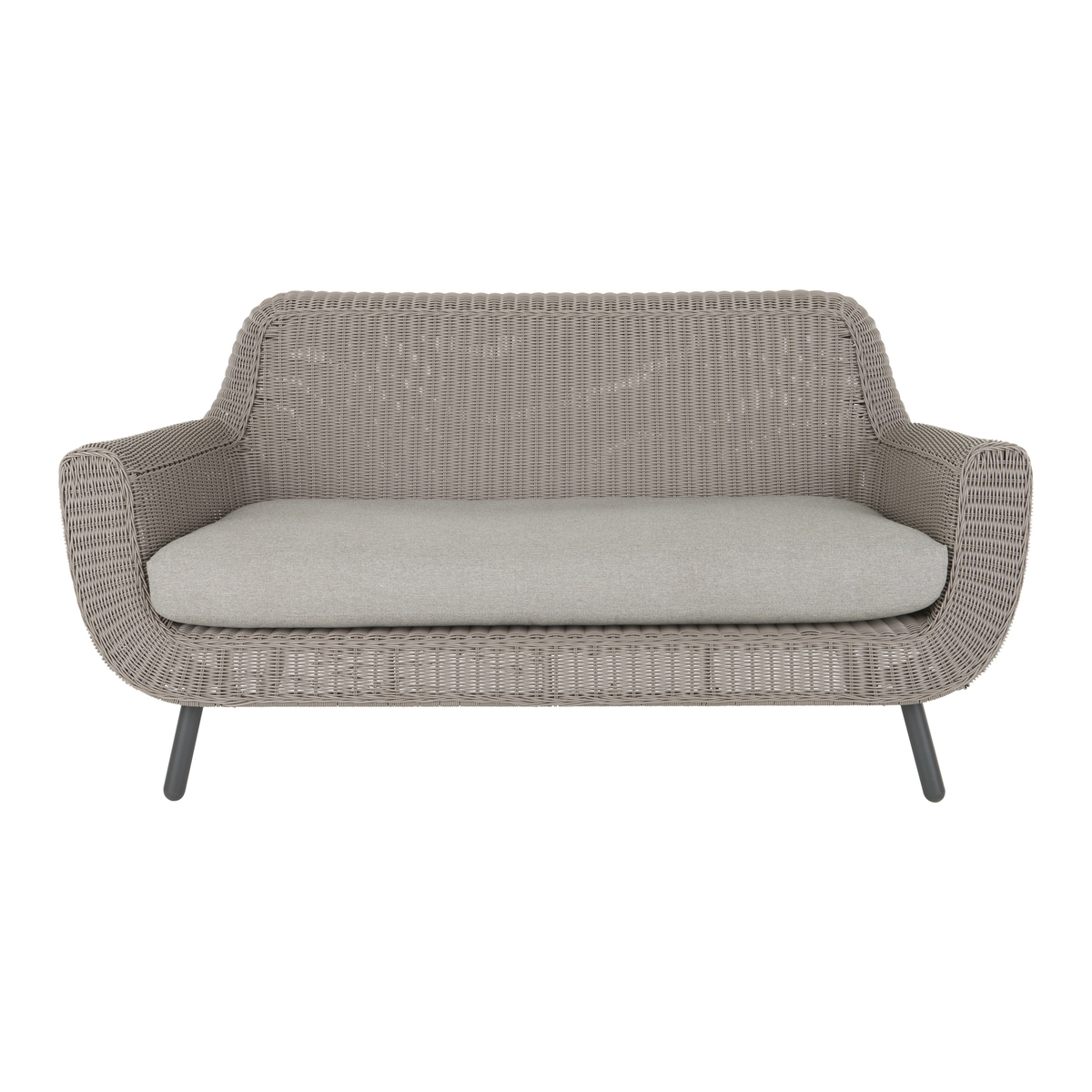 Jonah Garden 2 Seater Sofa, Light Grey – image 2