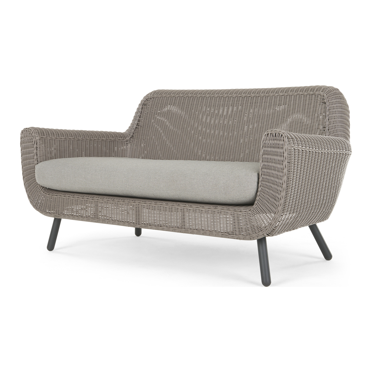 Jonah Garden 2 Seater Sofa, Light Grey – image 1