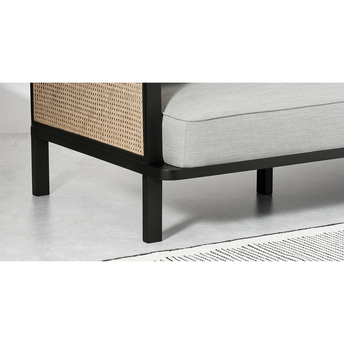 Toriko Click Clack Sofa Bed, Dove Grey – image 4