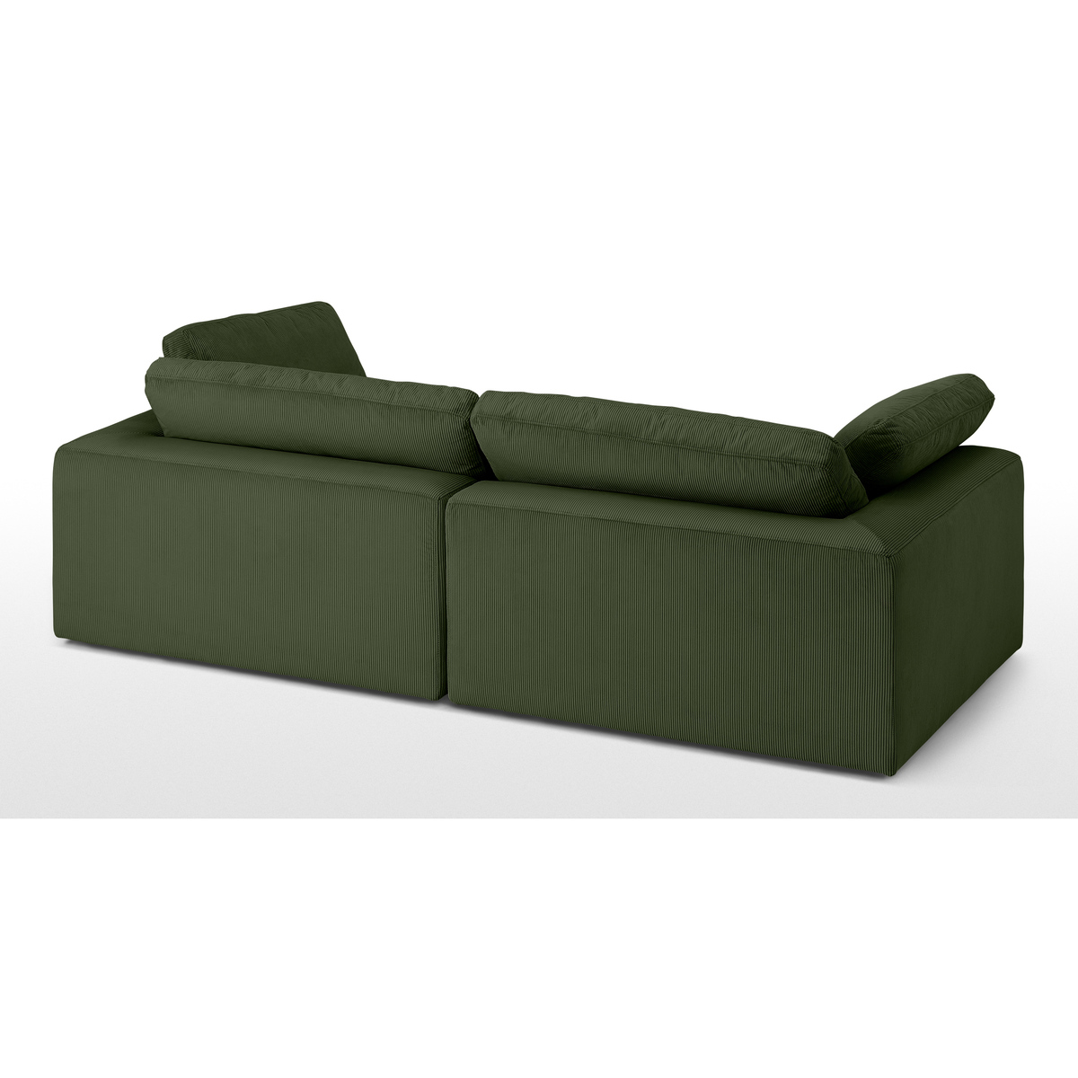 Samona 3 Seater Sofa, Sage Corduroy Velvet – image 5