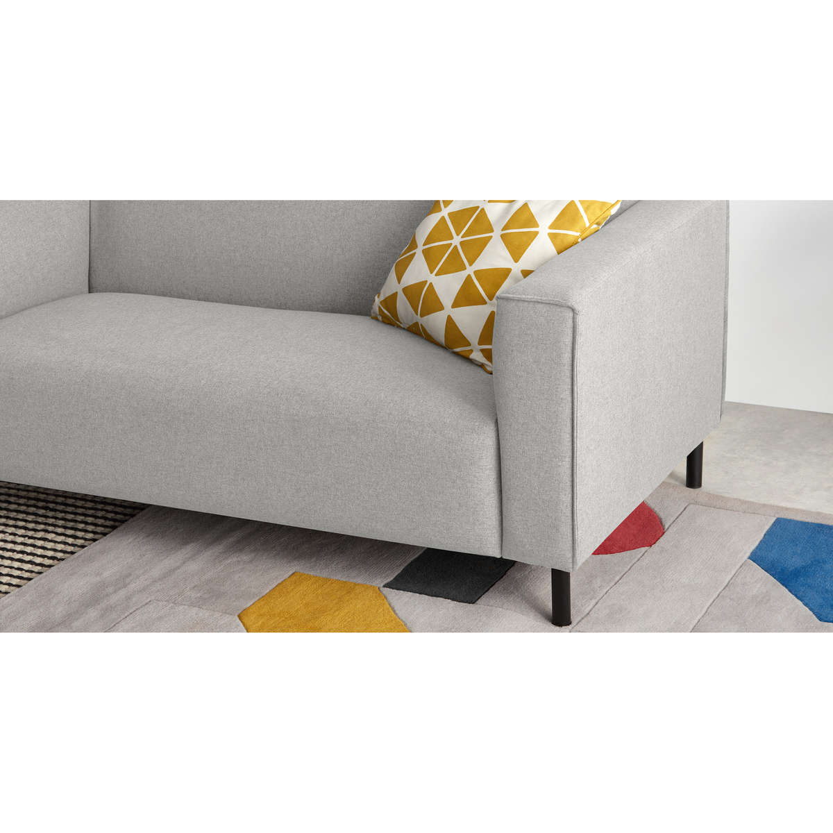 Herron 2 Seater Sofa, Hail Grey – image 4