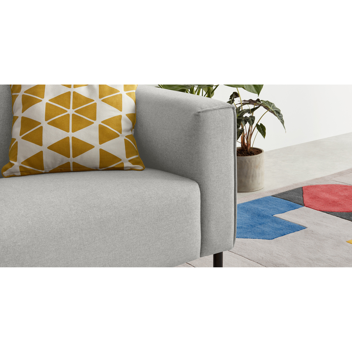 Herron 2 Seater Sofa, Hail Grey – image 6