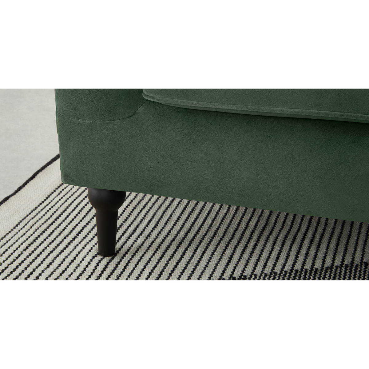 Flynn 2 Seater Sofa, Elm Green Velvet – image 4