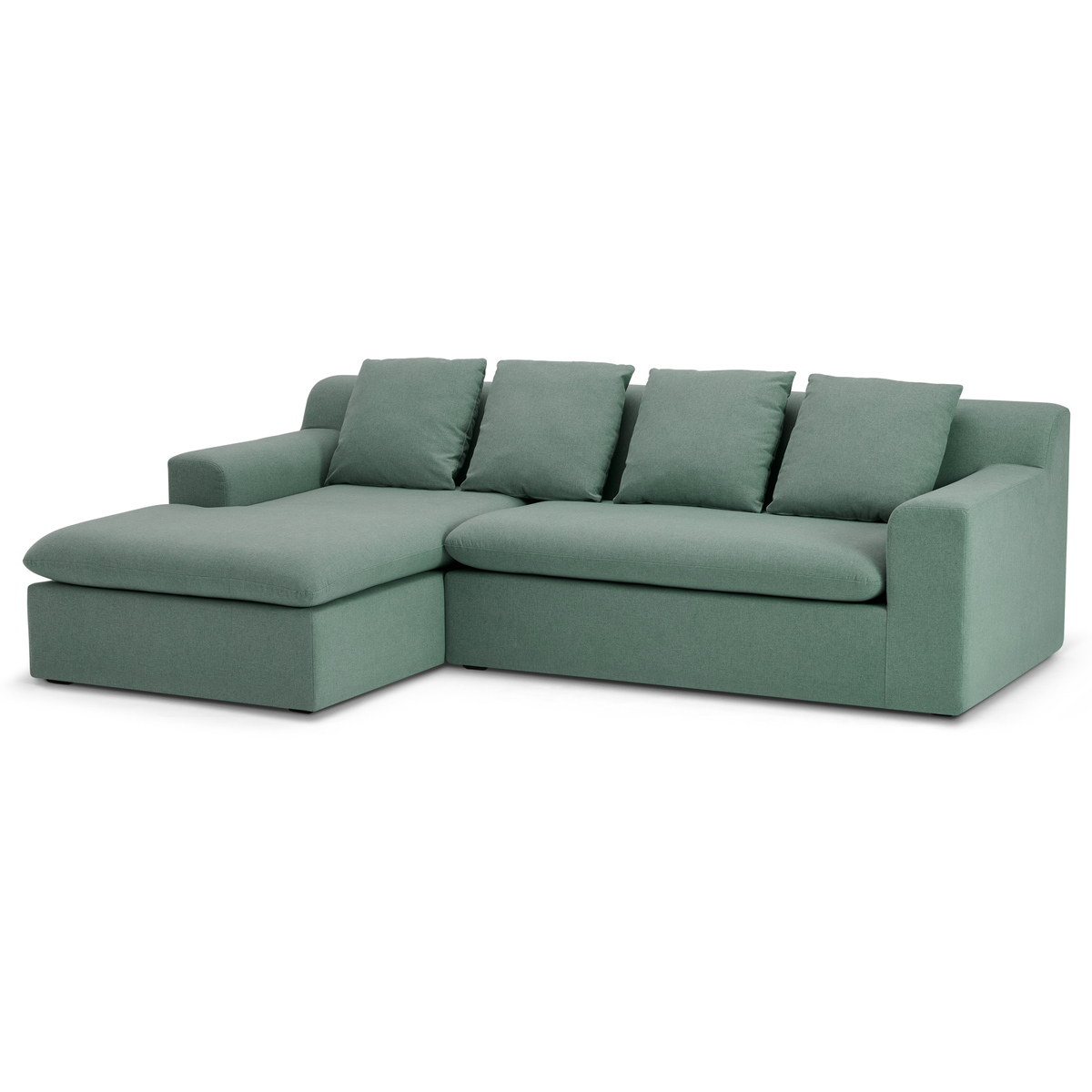 Benson Left Hand Facing Chaise End Sofa, Clover Green – image 2