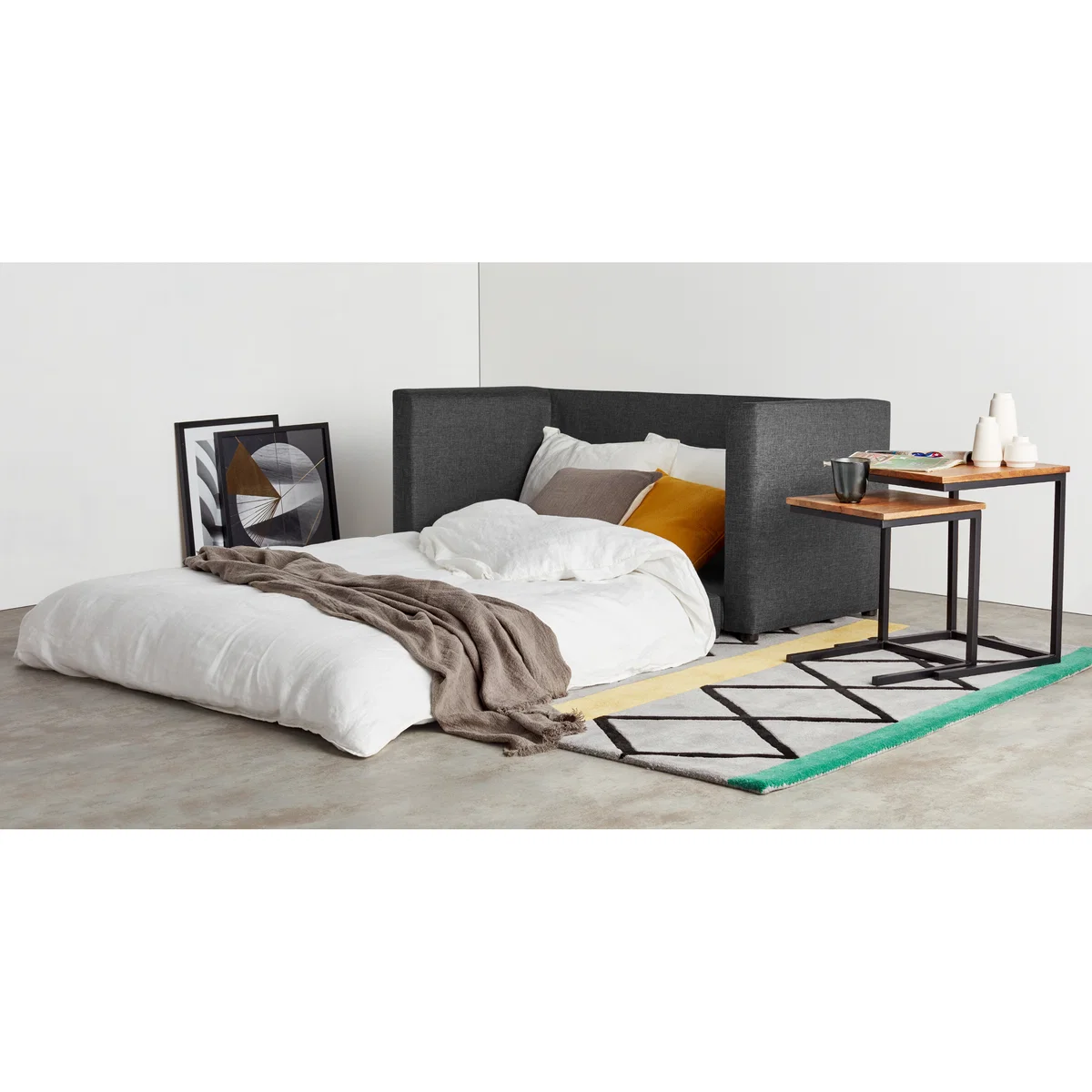 Eli Sofa Bed, Cygnet Grey – image 6