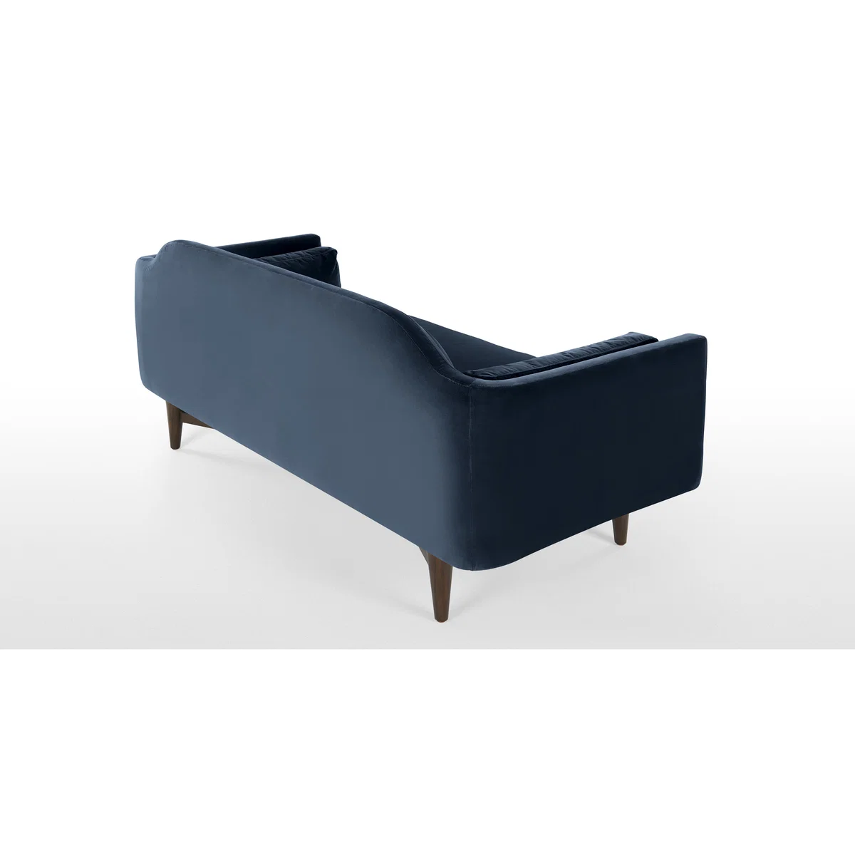 Imani Large 2 Seater Sofa, Navy Cotton Velvet – image 5