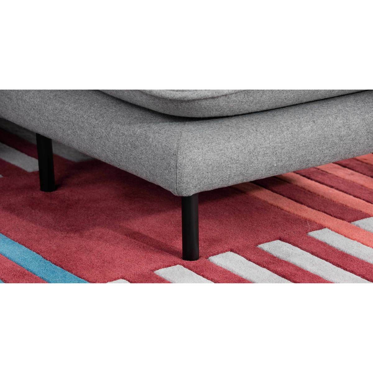 Wes 3 Seater Chaise End Corner Sofa, Elite Grey – image 5