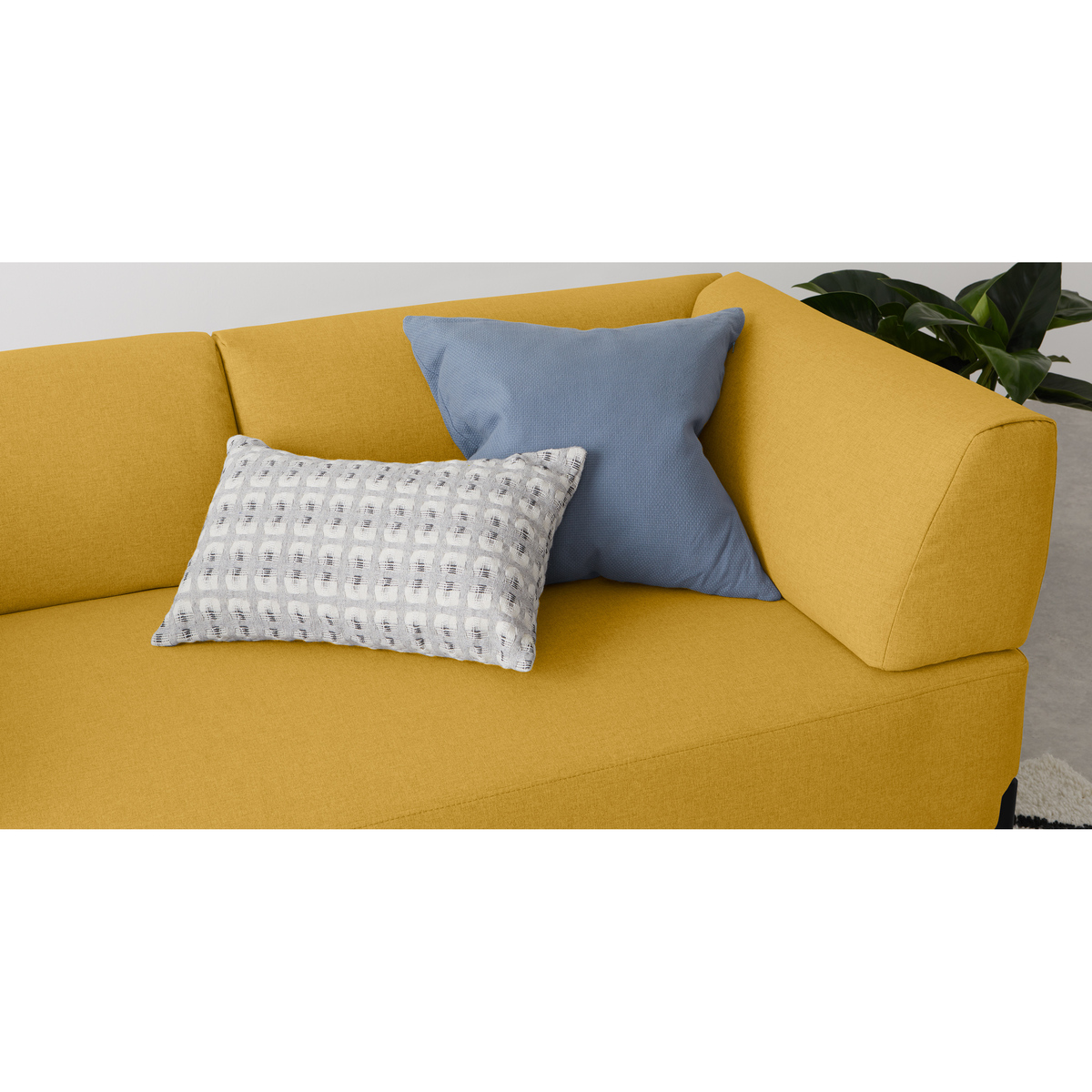 Kiva 2 Seater Sofa, Yolk Yellow – image 5