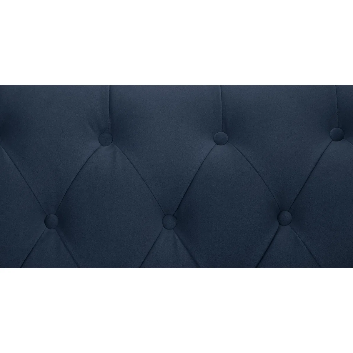 Goswell 2 Seater Sofa, Sapphire Blue Velvet – image 7