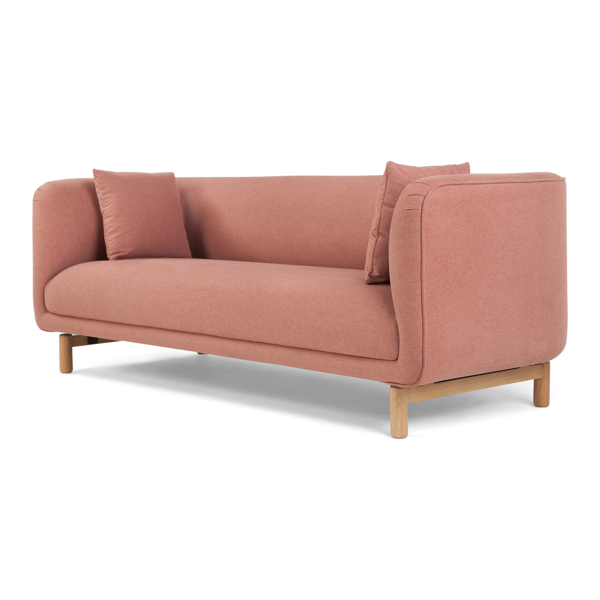 Becca 3 Seater Sofa, Dusk Pink – image 1