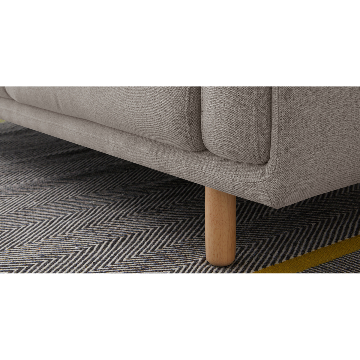 Karson 3 Seater Sofa, Mina Grey – image 4