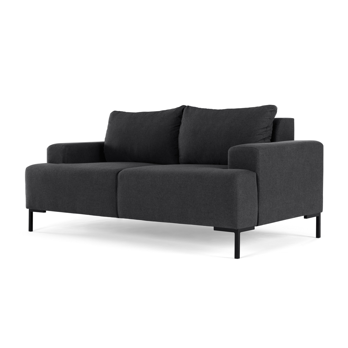 Oskar 2 Seater Sofa, Sterling Grey – image 2