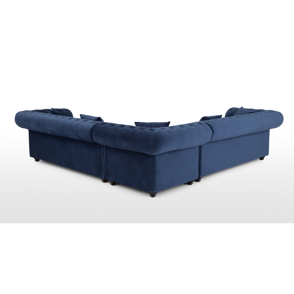 Branagh Corner Sofa, Electric Blue Velvet – image 5