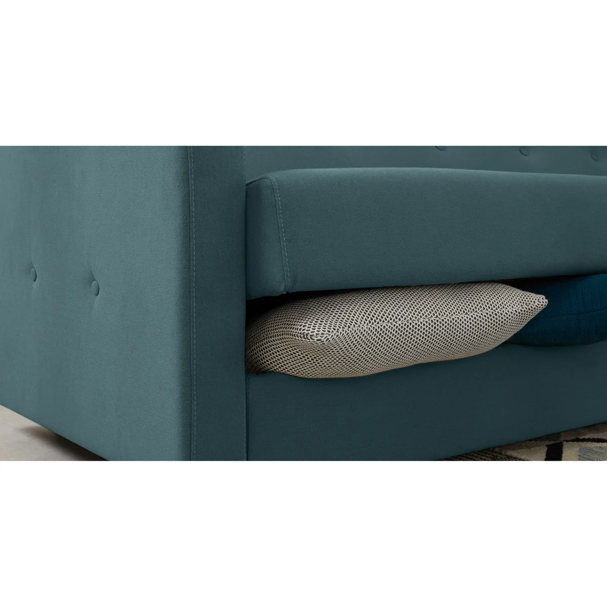 Chou Click Clack Sofa Bed with Storage, Sherbet Blue – image 4
