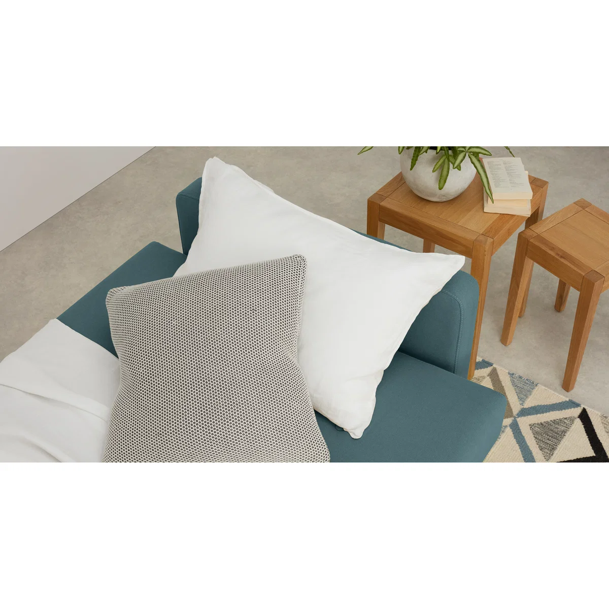 Chou Click Clack Sofa Bed with Storage, Sherbet Blue – image 6