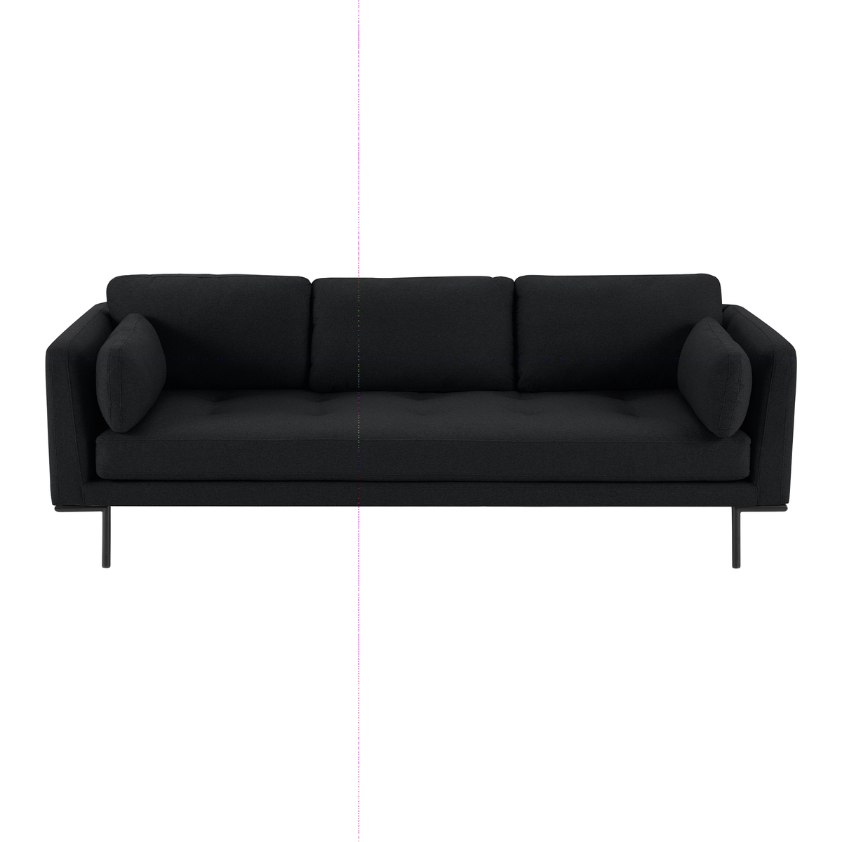 Harlow 3 Seater Sofa, Elite Slate – image 1